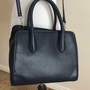 Deep blue Zara bag